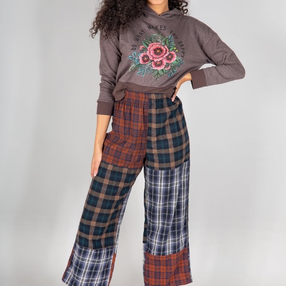 NEW cropped sweatshirt hoodie do what makes you happy - Picture 4 of 10